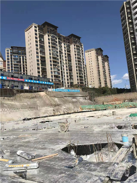 春城印象工地施工現場